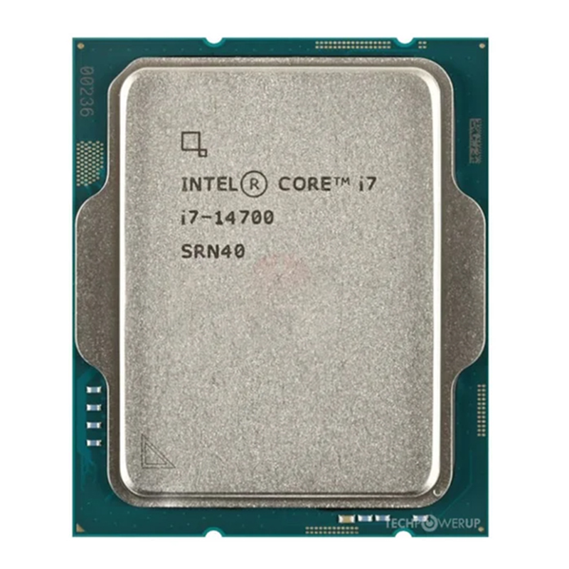 CPU Intel Core i7 14700 Tray (Socket 1700/ Base 2.1 GHz/ Turbo 5.4GHz/ 20 Cores/ 28 Threads/ Cache 33MB)