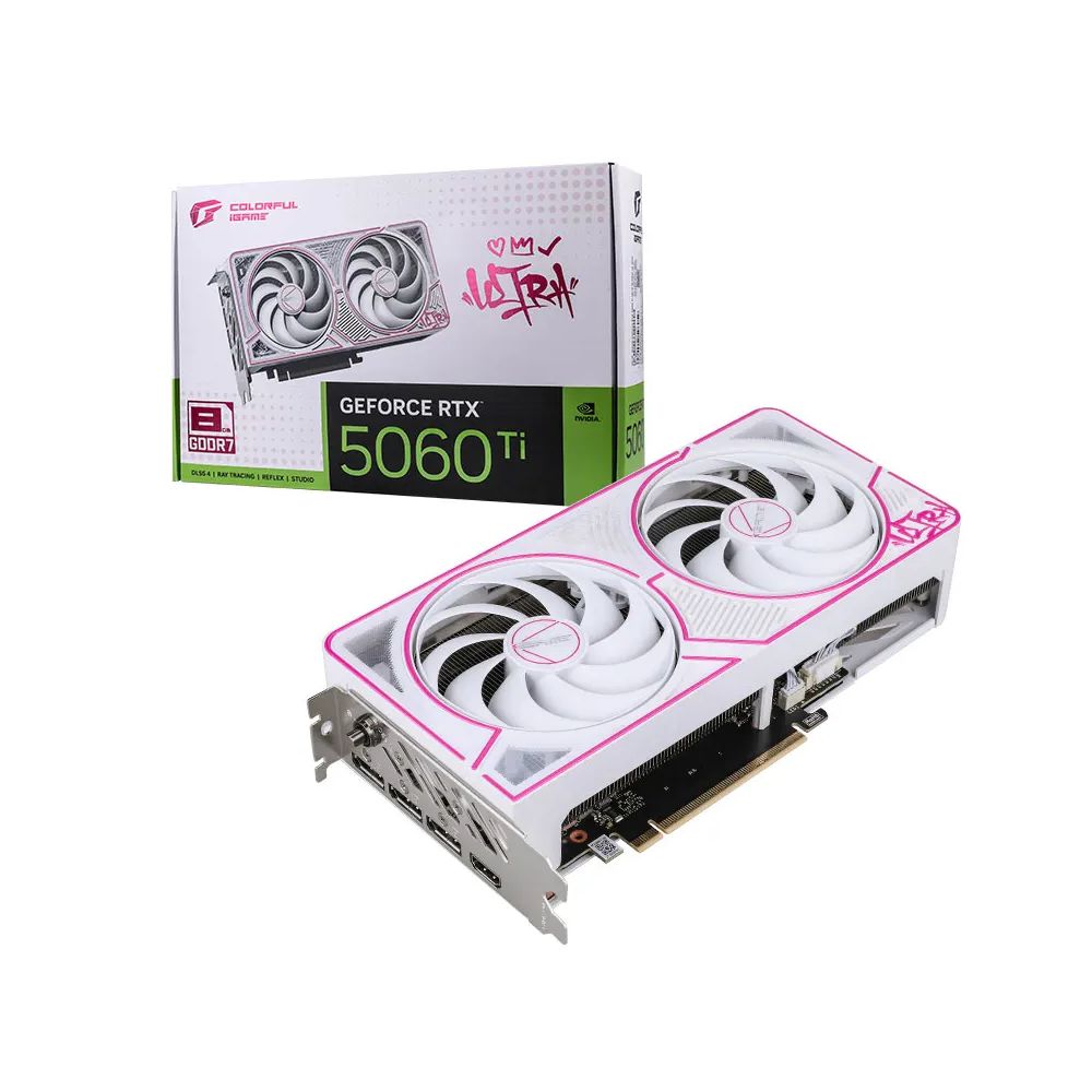 Card đồ họa Colorful iGame GeForce RTX 5060 Ti Ultra W DUO OC 16GB-V (GDDR7/ 128 bit) Card đồ họa Colorful iGame GeForce RTX 5060 Ti Ultra W DUO OC 16GB-V (GDDR7/ 128 bit)