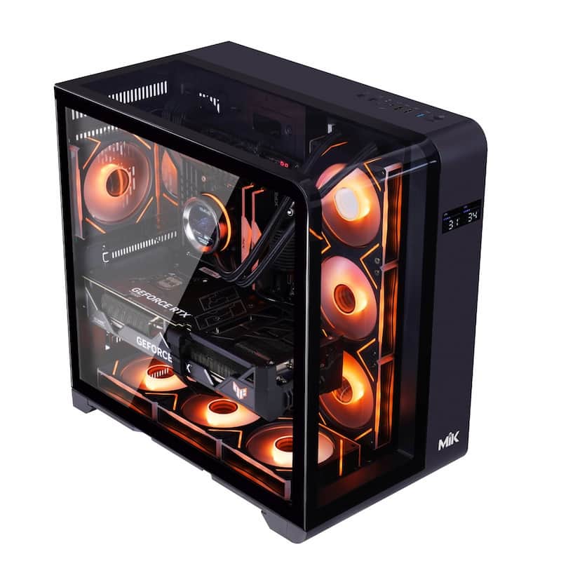 Vỏ máy tính MIK BARBATOS BLACK (Mid Tower/ ATX/ Đen) Vỏ máy tính MIK BARBATOS BLACK (Mid Tower/ ATX/ Đen)