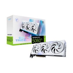 Card đồ họa MSI GeForce RTX 5060 Ti 8G GAMING TRIO OC WHITE (GDDR7/ 128 bit)