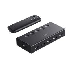 Bộ gộp HDMI Ugreen 90512 5 vào 1 ra chuẩn 2.0 hỗ trợ 4K@60Hz 3D CEC HDR HDCP2.2