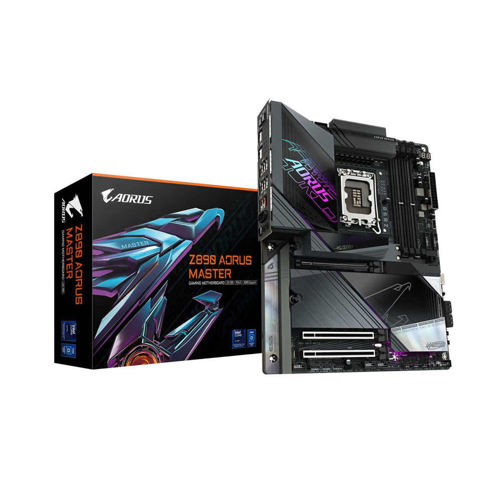 Mainboard Gigabyte Z890 AORUS MASTER DDR5 (Intel Z890/ Socket 1851/ ATX/ 4 khe ram) Mainboard Gigabyte Z890 AORUS MASTER DDR5 (Intel Z890/ Socket 1851/ ATX/ 4 khe ram)