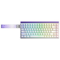 Bàn phím cơ Aula HERO84HE Trắng contour Black King magnetic switch Rapid trigger