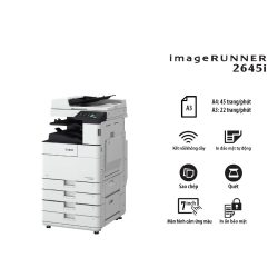 Máy photocopy Canon IR 2645I + Mực + Chân kê (A3/A4/ In/ Copy/ Scan/ Đảo mặt/ ADF/ USB/ LAN/ WIFI)
