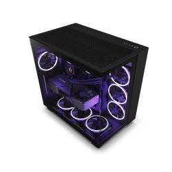 Vỏ máy tính NZXT H9 Flow Black (CM-H91FB-01)