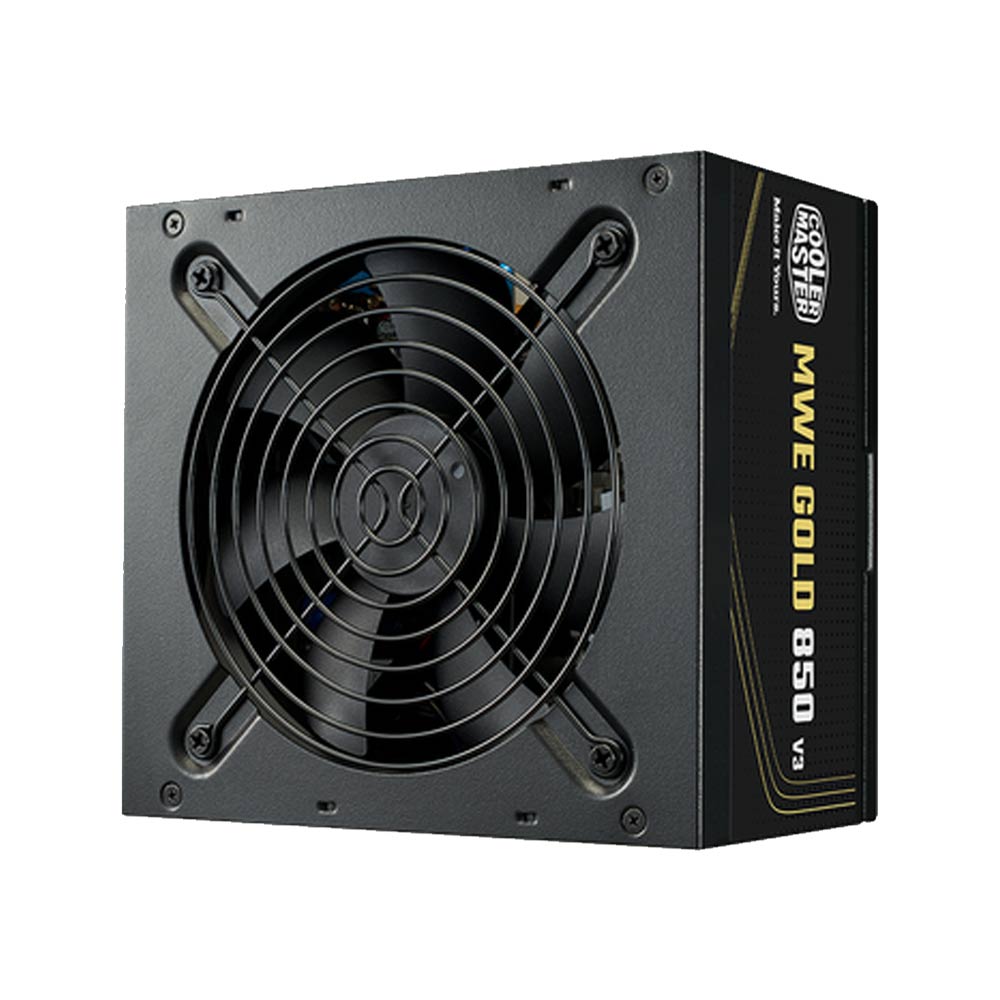 Nguồn máy tính Cooler Master MWE Gold 850 NM FR (850W/ 80 Plus Gold/ ATX/ Đen)