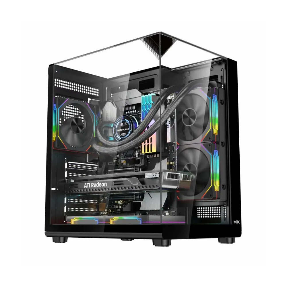 Vỏ máy tính MIK G3 PRISM GLASS ATX BLACK (Mini Tower/ ATX/ Đen) Vỏ máy tính MIK G3 PRISM GLASS ATX BLACK (Mini Tower/ ATX/ Đen)
