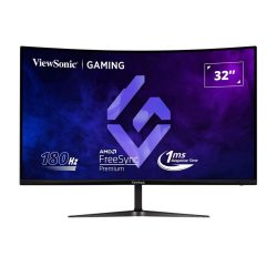 Màn hình gaming Viewsonic VX3218C-2K (32Inch/ QHD (2560x1440)/ 1ms/ 180Hz/ 300cd/m2/ VA/ Tích hợp loa)