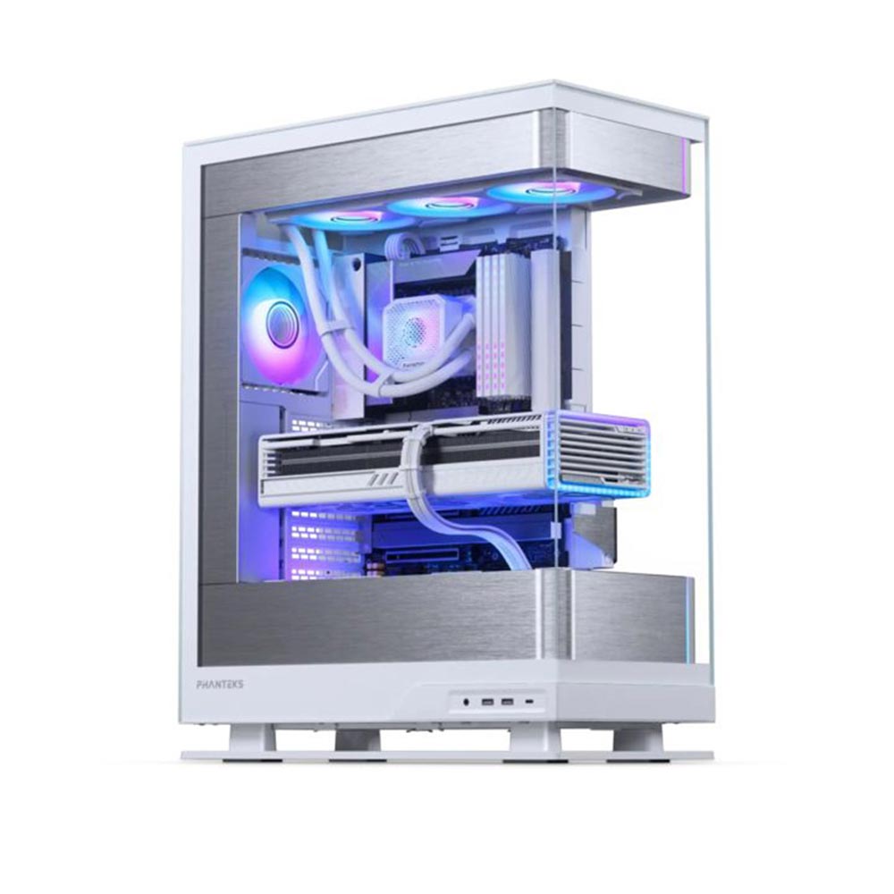 Vỏ máy tính PHANTEKS Evolv Series X2 ATX chassis, Tempered Glass Windows, DRGB, Matte (Mid Tower/ E-ATX/ Trắng)