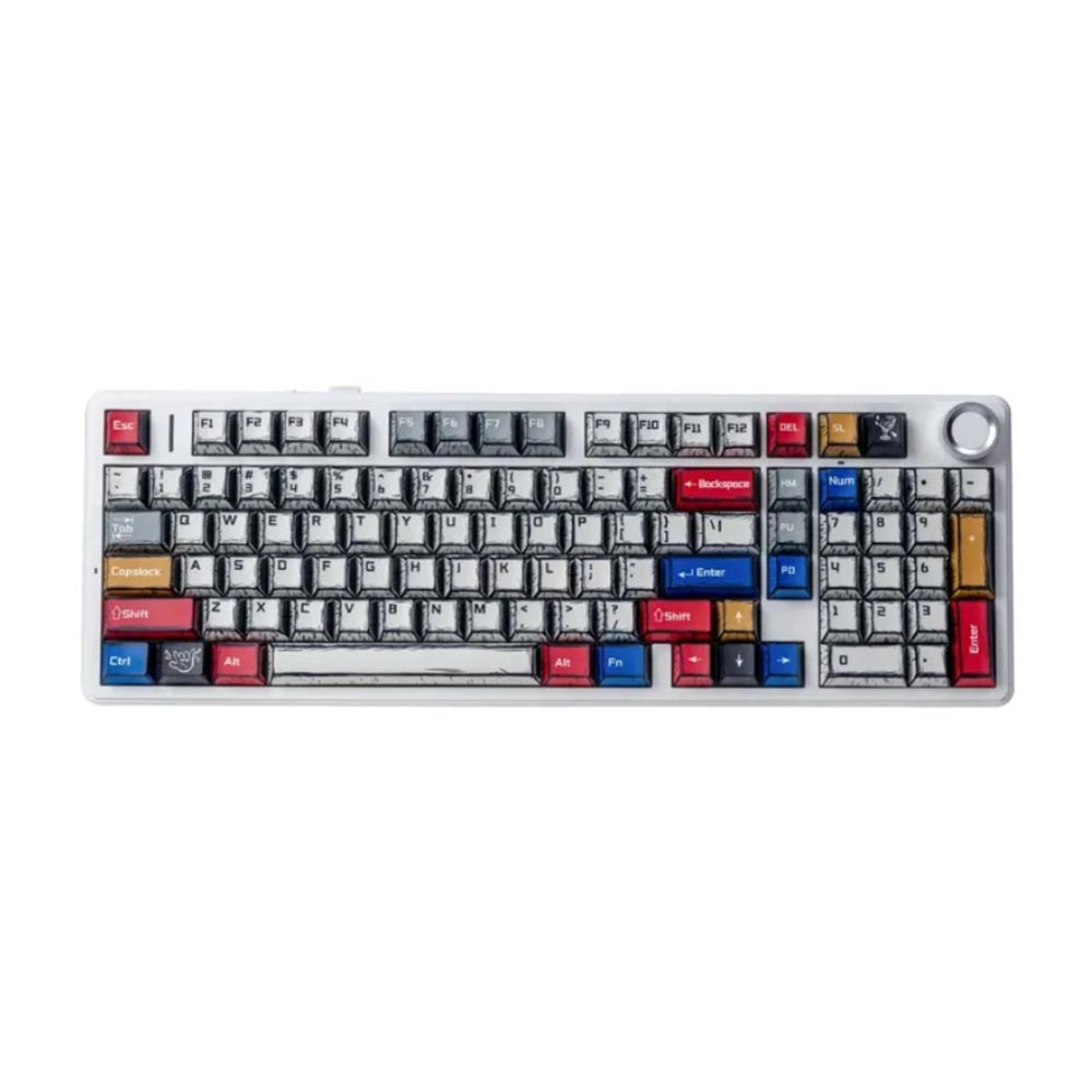 Bàn phím cơ Aula F99 PRO Comic Star Vector switch(Có núm xoay) Bàn phím cơ Aula F99 PRO Comic Star Vector switch(Có núm xoay)