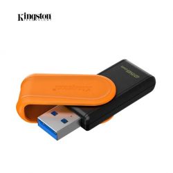 USB Kingston DTXS 256Gb USB3.2 Màu đen cam
