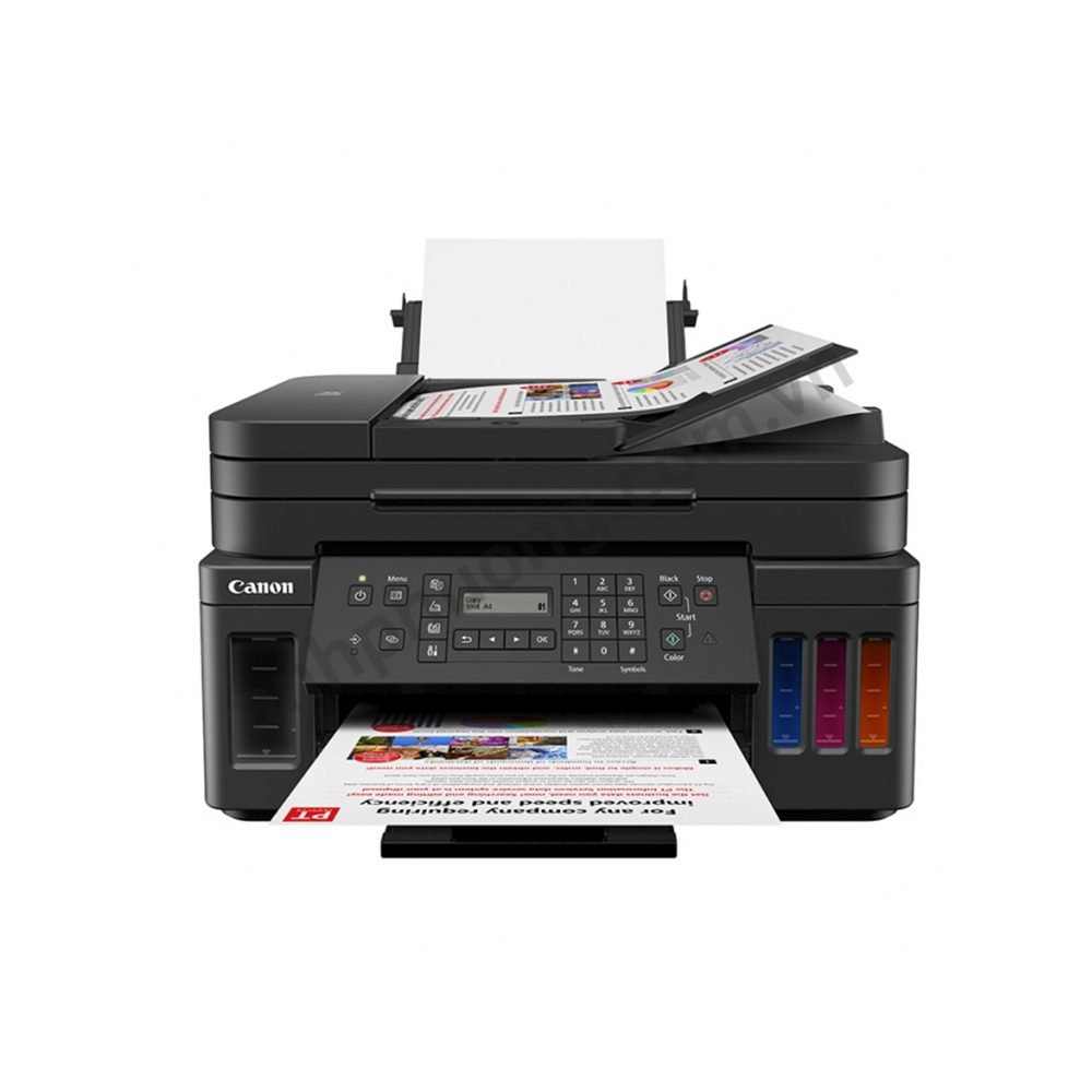 Máy in phun màu Canon PIXMA G7070 (A4/A5/ In/ Copy/ Scan/ Đảo mặt/ USB/ LAN/ WIFI) Máy in phun màu Canon PIXMA G7070 (A4/A5/ In/ Copy/ Scan/ Đảo mặt/ USB/ LAN/ WIFI)