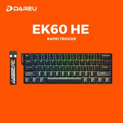 Bàn phím cơ Dareu Rapid Trigger EK60 HE FIRE Magnetic Switch