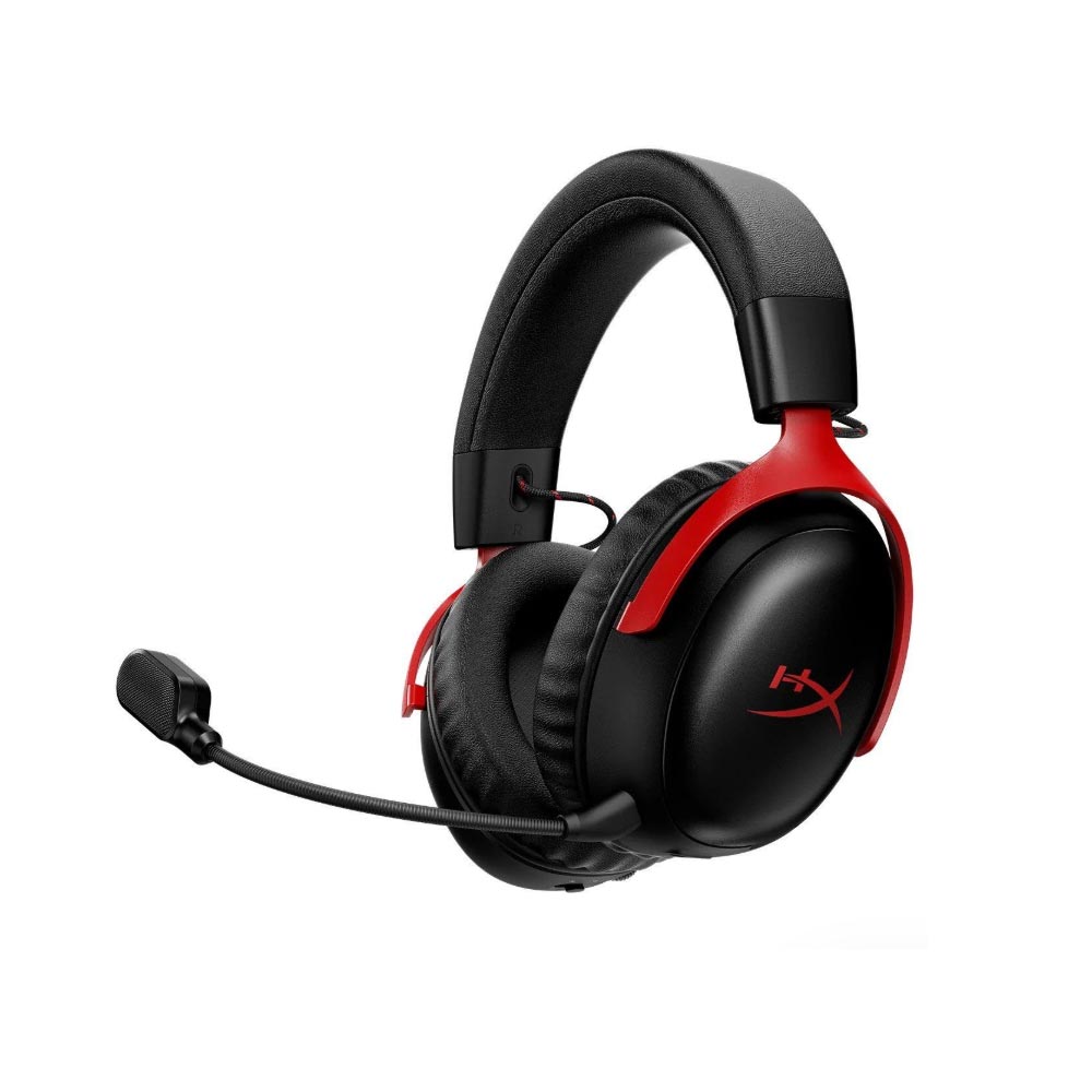 Tai nghe không dây Gaming HP HyperX CLOUD III S WIRELESS Black/Red A59Z0AA