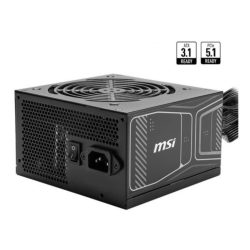 Nguồn máy tính MSI MAG A850GN PCIE5 (850W/ 80 Plus Gold/ ATX/ Đen)