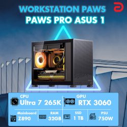 Máy tính PAWS PRO ASUS 1 (Core Ultra 7 265K/Z890/32GB/RTX 3060 12Gb)