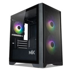 Vỏ máy tính MIK MORAX 3FA BLACK ( MATX, 3 Fan ARGB, Màu Đen)