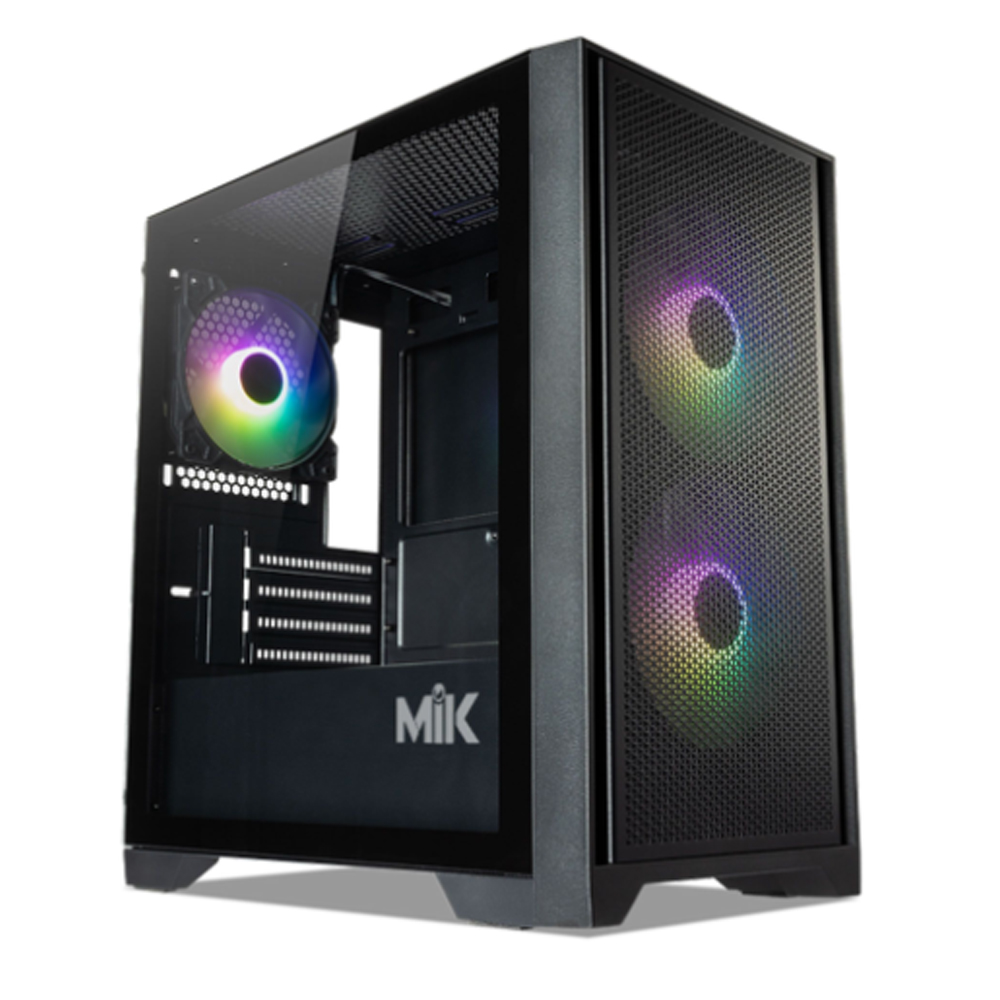 Vỏ máy tính MIK MORAX 3FA BLACK ( MATX, 3 Fan ARGB, Màu Đen) Vỏ máy tính MIK MORAX 3FA BLACK ( MATX, 3 Fan ARGB, Màu Đen)