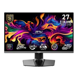 Màn hình gaming MSI MPG272URX QD-OLED (27Inch/ 4K (3840 x 2160)/ 0.03ms/ 240Hz/ 250cd/m2/ OLED)