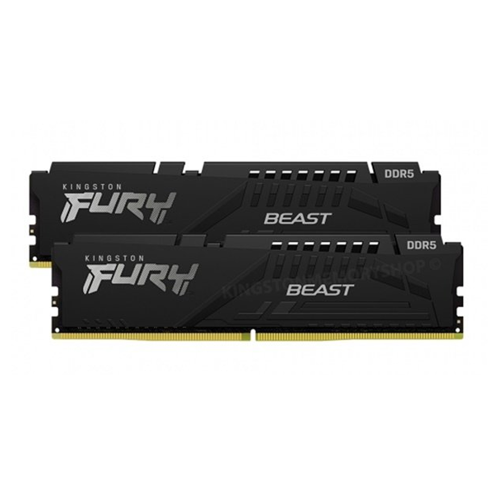Ram PC Kingston Fury Beast Black EXPO 32GB (2x16GB) DDR5 6000Mhz (KF560C36BBE2K2-32WP)