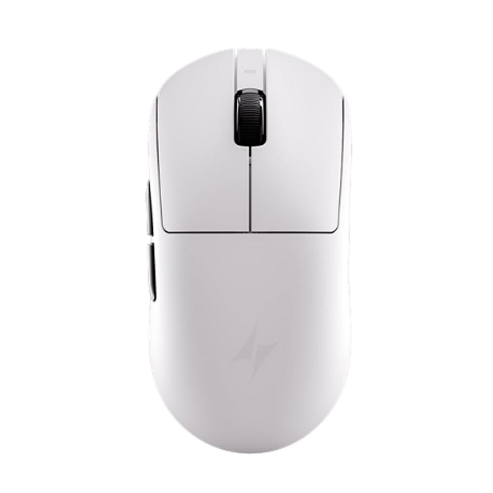 Chuột Gaming không dây ATK A9 Pro Tri-mode White (Bluetooth/Wireless/ Pin sạc) Chuột Gaming không dây ATK A9 Pro Tri-mode White (Bluetooth/Wireless/ Pin sạc)