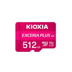 Thẻ nhớ Micro SD KIOXIA 512G EXCERIA PLUS CL10 UHS-I U3 V30 4K A1 Read 100 MB/s