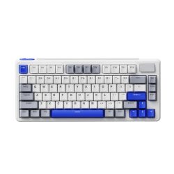 Bàn phím cơ Rapoo V700DIY-75 Trắng Xám Xanh Dương