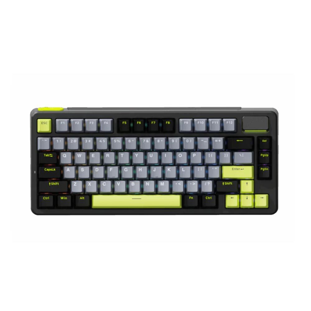 Bàn phím cơ Rapoo V700DIY-75 Đen Xám Xanh Lá Bàn phím cơ Rapoo V700DIY-75 Đen Xám Xanh Lá