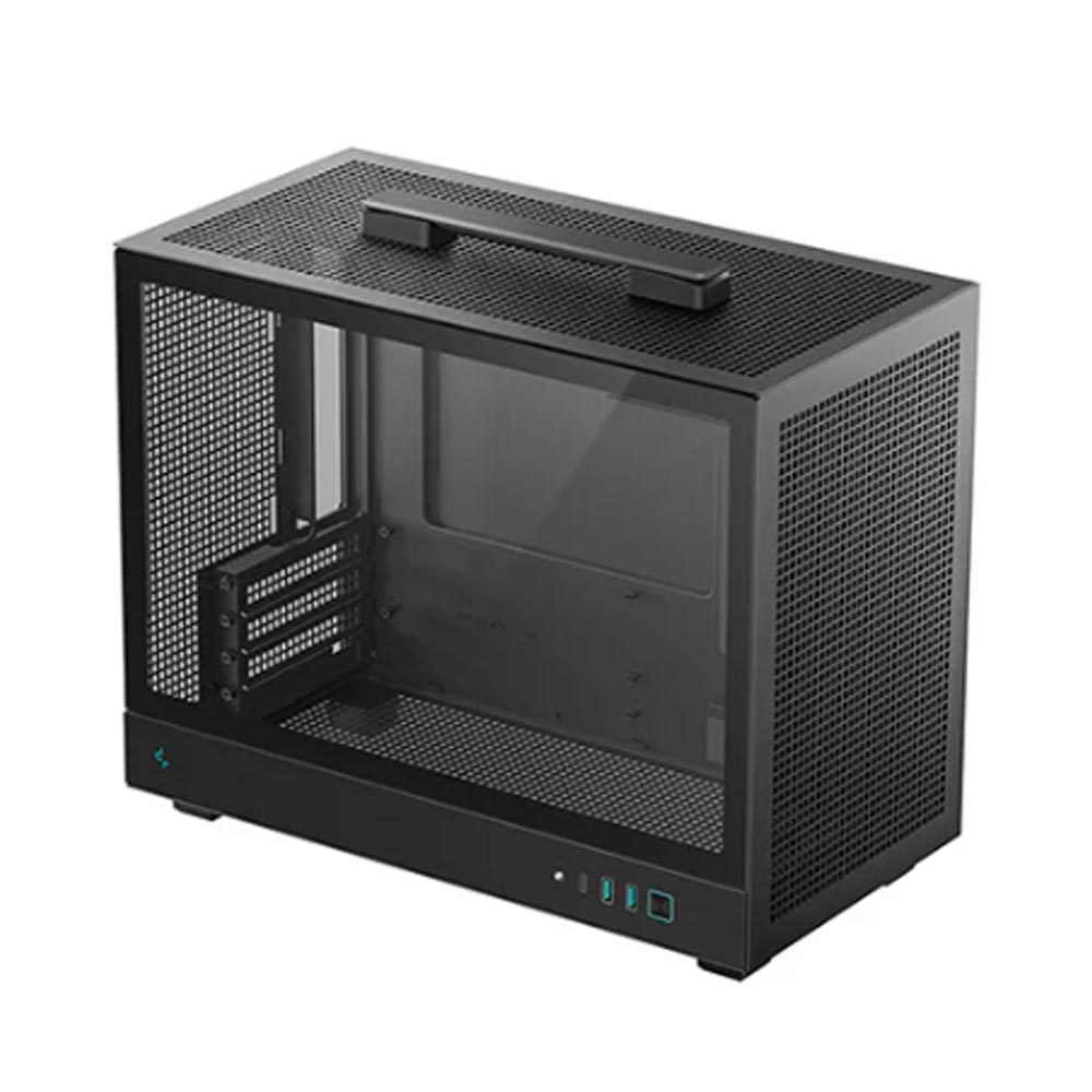 Vỏ máy tính Deepcool CH160 PLUS m-ATX - Black Vỏ máy tính Deepcool CH160 PLUS m-ATX - Black