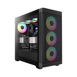 Vỏ máy tính Gamdias ATHENA M3 BLACK (Mid Tower/ E-ATX/ Đen)