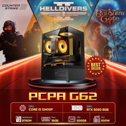 Máy tính PCPA G62 (i5 12400F/16GB/RTX 5050 8Gb/650W)