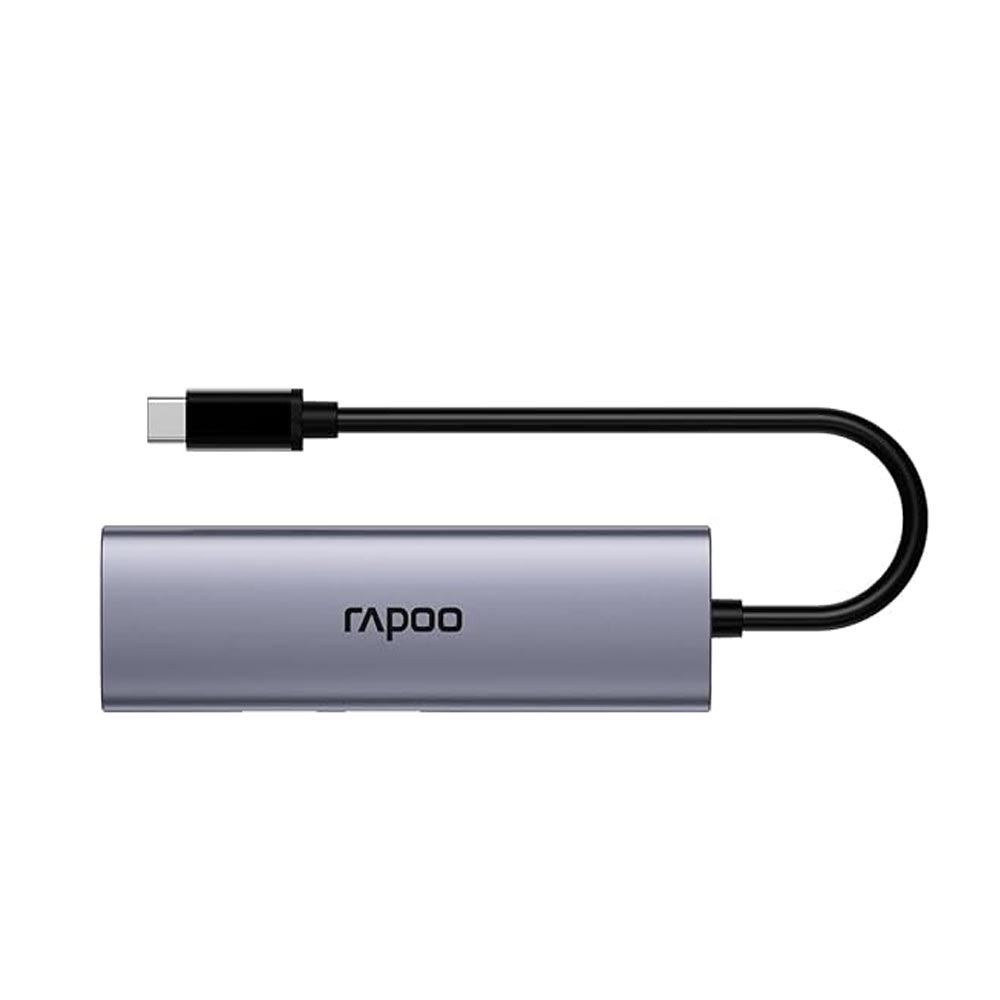 Bộ chuyển đổi Rapoo XD51 USB-C sang HDMI, USB-C, USB 3.0 x2, PD Bộ chuyển đổi Rapoo XD51 USB-C sang HDMI, USB-C, USB 3.0 x2, PD