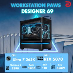 Máy tính PAWS ASUS Ultra 69 (Core Ultra 7 265K/Z890/32GB/RTX 5070)