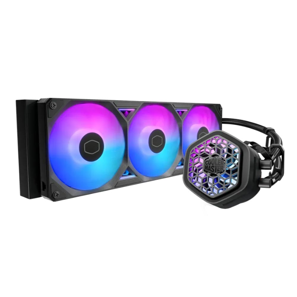 Tản nhiệt nước AIO Cooler Master MasterLiquid 360 Atmos II VRM ARGB Black Tản nhiệt nước AIO Cooler Master MasterLiquid 360 Atmos II VRM ARGB Black
