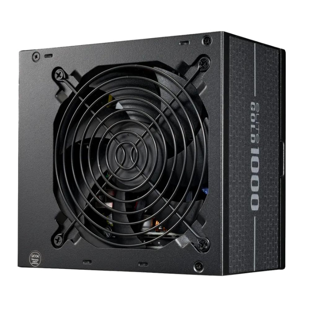 Nguồn máy tính Cooler Master ELITE Gold 1000 FM A/EU cord (1000W/ 80 Plus Gold/ Full-Modular/ ATX/ Đen) Nguồn máy tính Cooler Master ELITE Gold 1000 FM A/EU cord (1000W/ 80 Plus Gold/ Full-Modular/ ATX/ Đen)