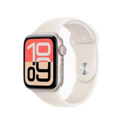 Đồng hồ thông minh Apple Watch SE 3 (44mm/ GPS/ Viền Nhôm/ Dây Cao Su/ Starlight)
