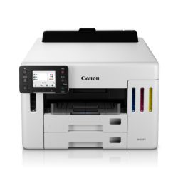 Máy in phun màu Canon MAXIFY GX5570 (A4/A5/ In/ Copy/ Scan/ Đảo mặt/ USB/ LAN/ WIFI)