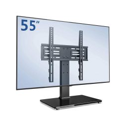 Chân đế Tivi đa năng mặt kính cường lực Ergotek E606-S (32 – 55 Inch)
