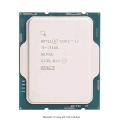 CPU Intel Core i3 13100 Tray (Socket 1700/ Base 3.4Ghz/ Turbo 4.5GHz/ 4 Cores/ 8 Threads/ Cache 12MB)