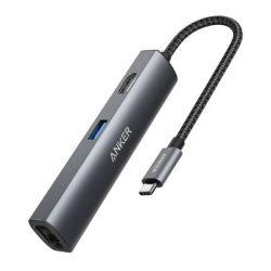 Bộ chuyển đổi Anker A8338HA1 USB C to Lan Gigabit, HDMI, USB 3.0