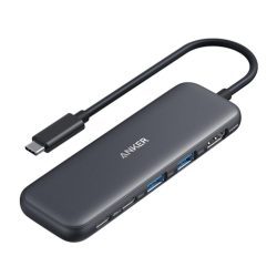 Bộ chuyển đổi Anker A8355H11 USB C to HDMI, USB A, Type C PD