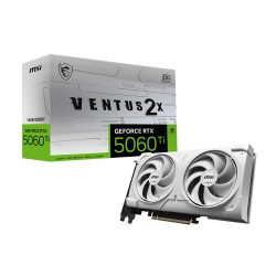 Card đồ họa MSI GeForce RTX 5060 Ti 16G VENTUS 2X OC WHITE PLUS (GDDR7/ 128 bit)