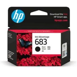 Mực in phun HP 683 Black 7FP39ZA (Dùng cho máy DeskJet Ink Advantage 2989 All-in-One A24J7B)