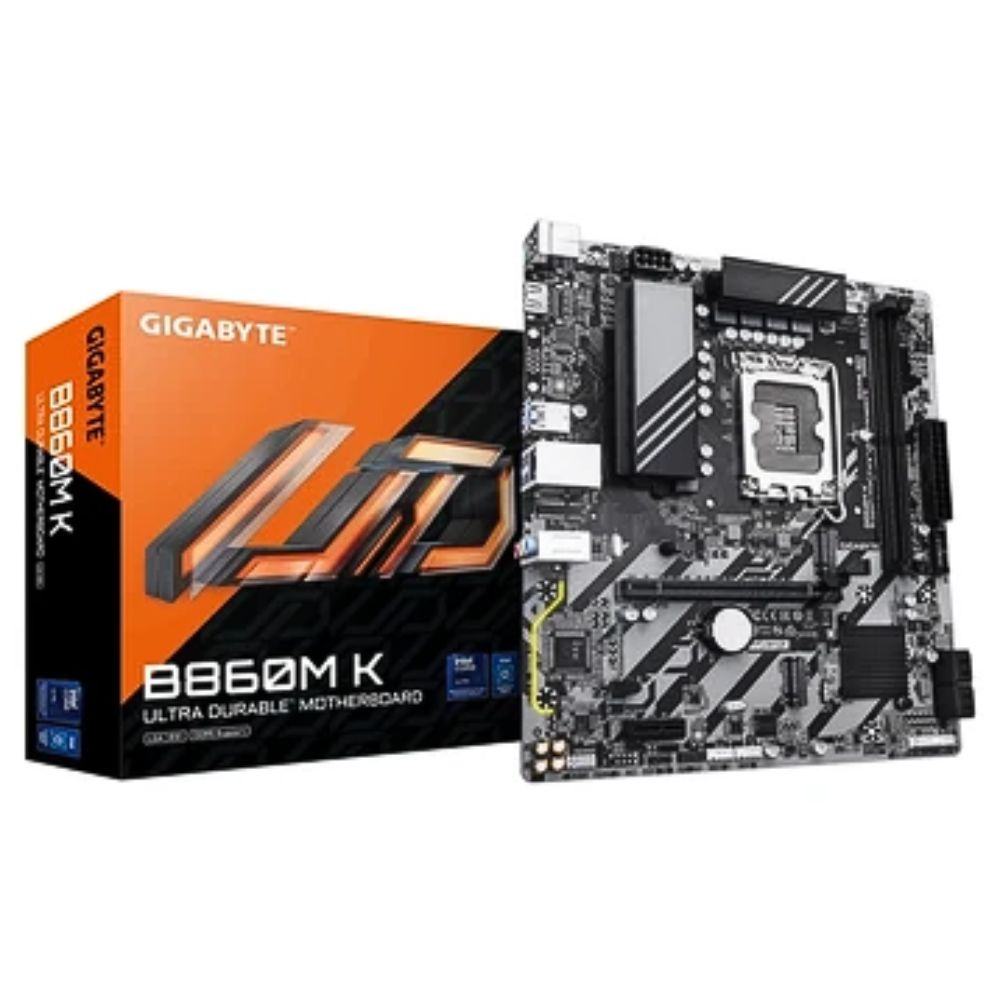 Mainboard Gigabyte B860M K DDR5 (Intel B860/ Socket 1851/ M-ATX/ 2 khe ram) Mainboard Gigabyte B860M K DDR5 (Intel B860/ Socket 1851/ M-ATX/ 2 khe ram)