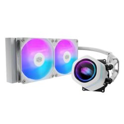 Tản nhiệt nước AIO Cooler Master MasterLiquid Core Nex 240 ARGB White
