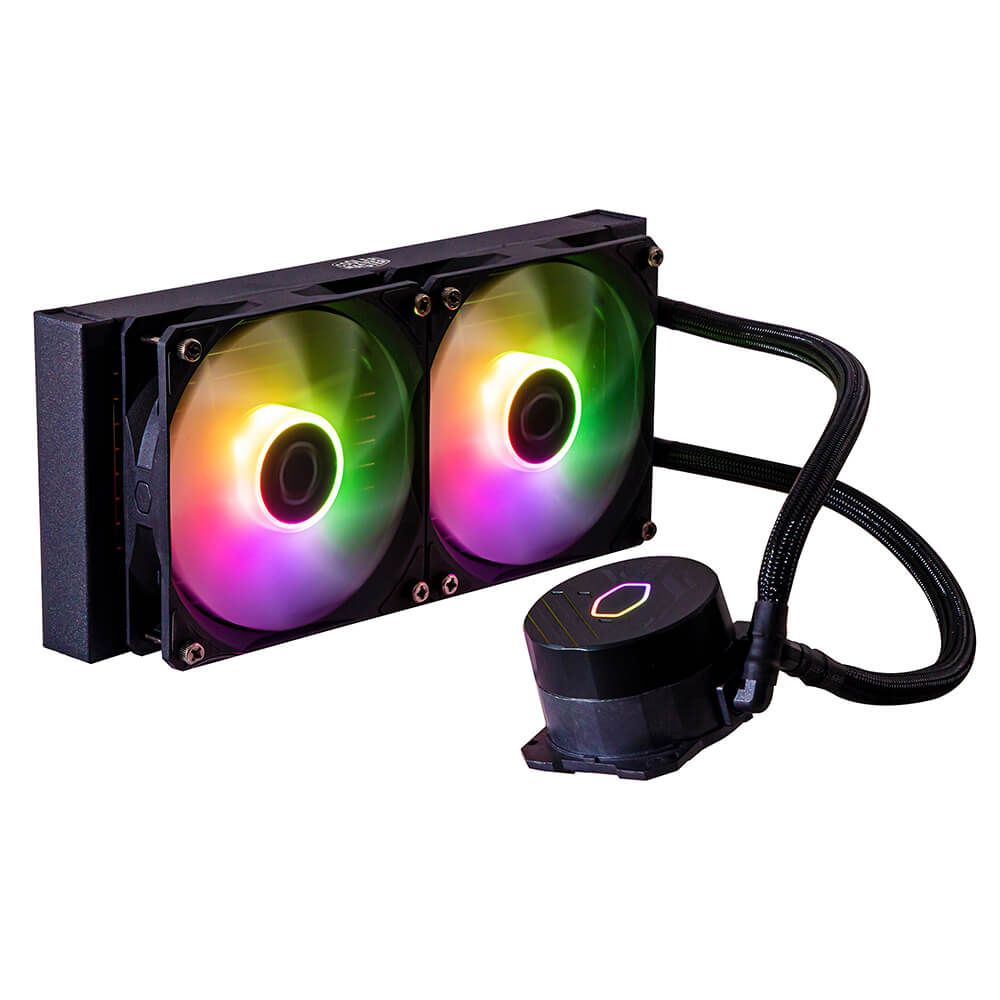 Tản nhiệt nước AIO Cooler Master MasterLiquid Core Nex 240 ARGB Black