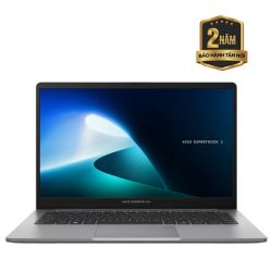 Laptop Asus ExpertBook P1403CVA-C7H16-50W (Core 7 240H/ 16GB/ 512GB SSD/ 14 inch FHD/ 60HZ/ Win11/ Grey)