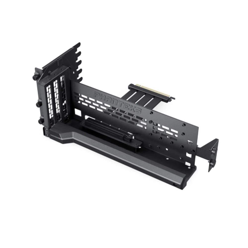 Bộ Dựng VGA Phanteks Premium PCIe Gen4 Vertical GPU Bracket, 220mm PCIe 4.0 x16 Riser Cable, Black