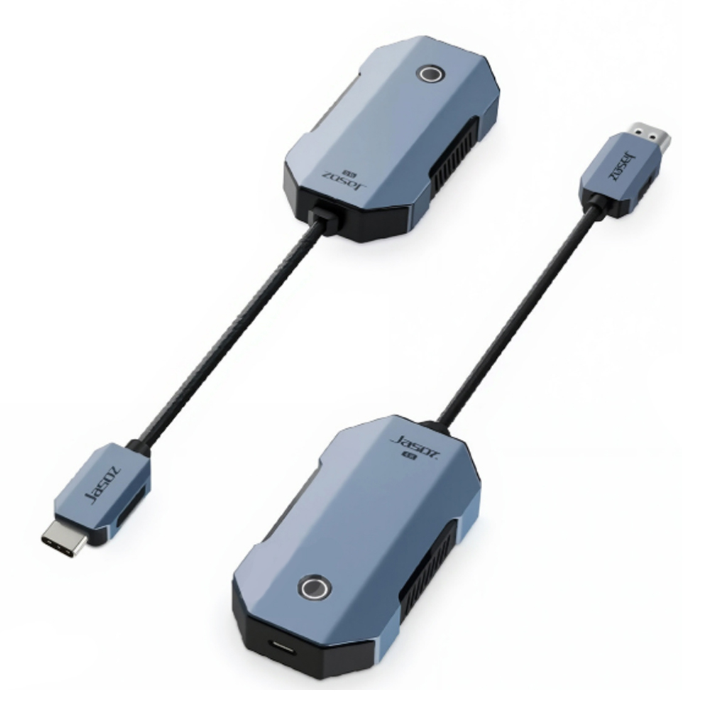 Bộ thu phát không dây trình chiếu từ xa HDMI không dây 50m Jasoz G166 T-G192 hỗ trợ 4K/30Hz (Nguồn phát Type-C) Bộ thu phát không dây trình chiếu từ xa HDMI không dây 50m Jasoz G166 T-G192 hỗ trợ 4K/30Hz (Nguồn phát Type-C)