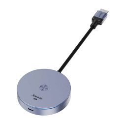 Bộ thu phát không dây trình chiếu từ xa HDMI không dây 30m Jasoz T-G167 hỗ trợ 4K/30Hz (vỏ nhôm)